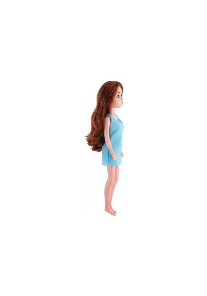 Daiso Dressing Doll – Blue Toy for Kids’ Play and Dress-Up - Image 2